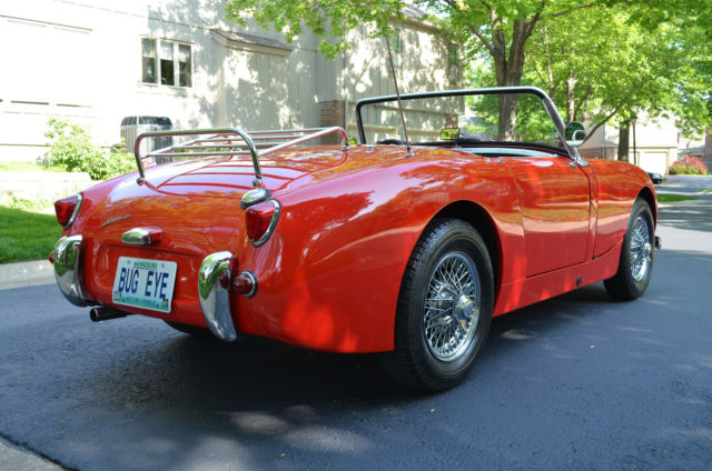 1959 Austin Healey Sprite Bug Eye -1098cc-Front Discs-Wire Wheels-Rib Cage - photo 6