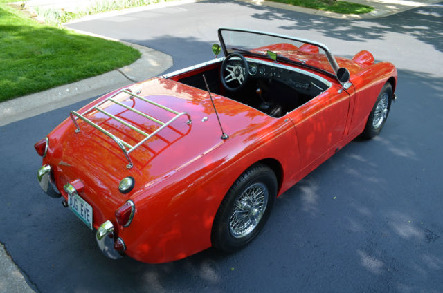 1959 Austin Healey Sprite Bug Eye -1098cc-Front Discs-Wire Wheels-Rib Cage - photo 8