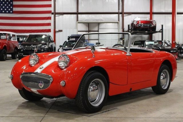 1959 Austin-Healey Sprite 26020 Miles Red Convertible 4 Cyl Manual 1959 Austin Healey Sprite --