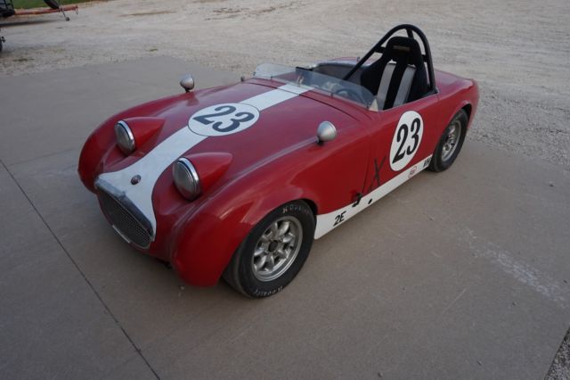 1959 Austin Healey Sprite HP Bugeye H-Prod Track Car SCCA Spec 1959 Austin Healey Sprite