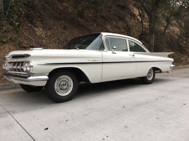 1959 belair 2dr 348 tri power three deuces Biscayne impala 4 speed v8 frame off 1959 Chevrolet Bel Air/150/210