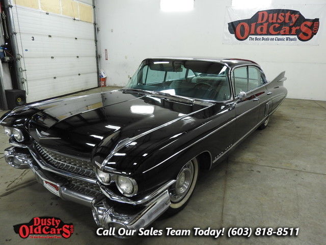 1959 Black Body Inter VGood 390V8 4spd Auto! 1959 Cadillac Fleetwood Body Inter VGood 390V8 4spd Auto