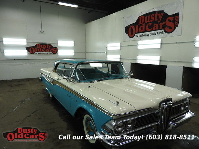 1959 Blue Runs Drives Body Inter VGood 332V8 2spd Auto! 1959 Edsel Corsair Runs Drives Body Inter VGood 332V8 2spd Auto