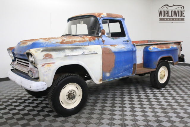 1959 Chevrolet 3100 ULTRA RARE 3/4 TON NAPCO CA TRUCK V8 RARE - photo 3