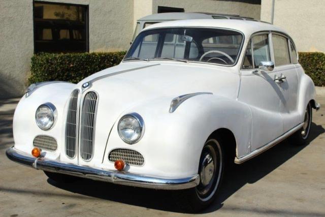 1959 BMW 2.6 501/2.6 16799 Miles White 4 Door Sedan V8 Manual 1959 BMW 2.6 501/2.6