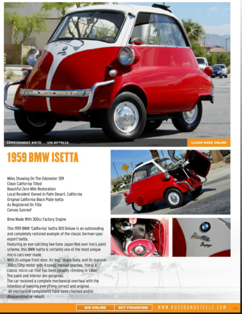 1959 BMW Isetta - photo 2