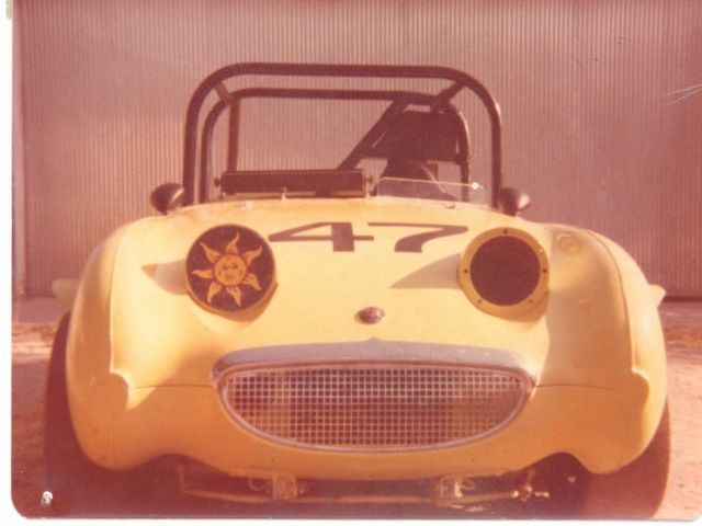 1959 Bugeye Austin Healey Sprite Vintage race car 1959 Austin Healey Sprite Vintage Race Car