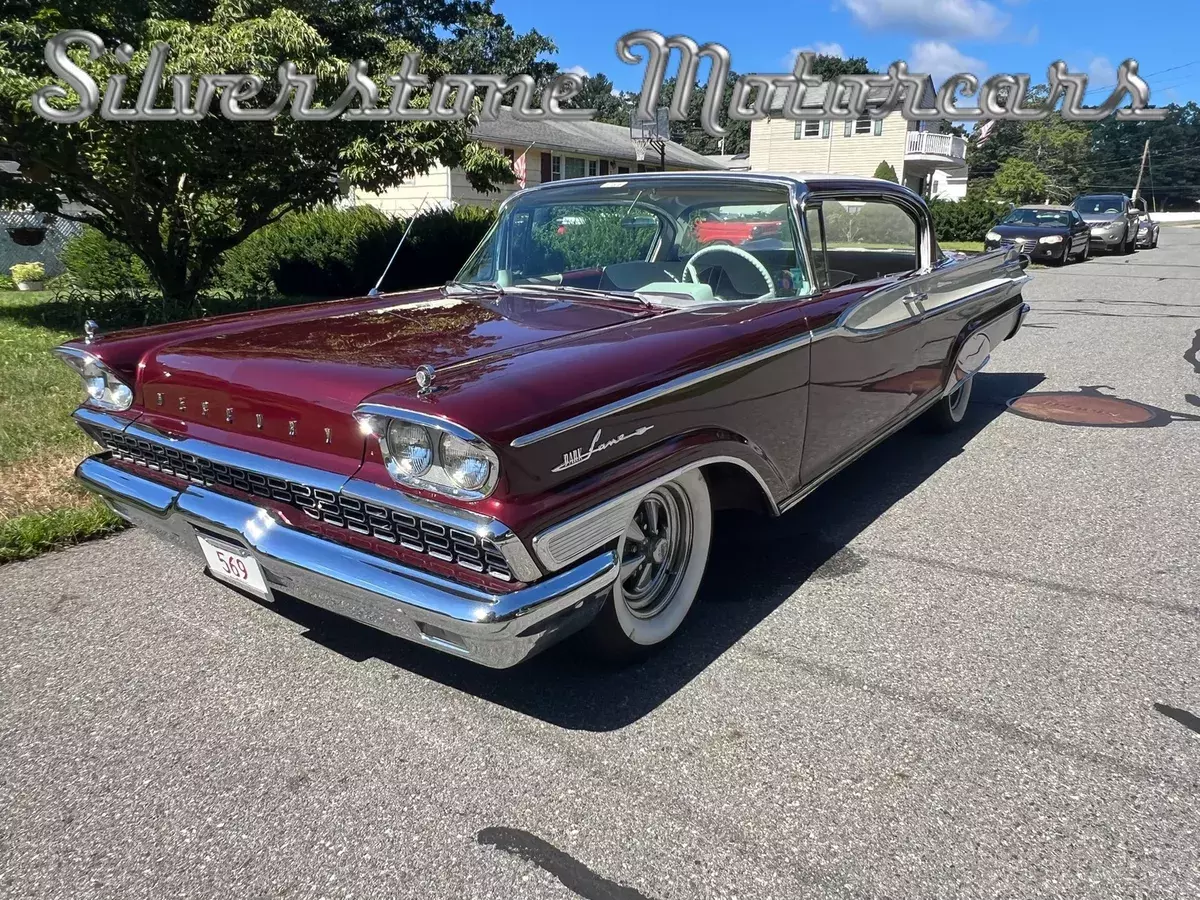 1959 Burgundy Restored 430cid 345hp 1959 Mercury Parklane Hardtop Coupe