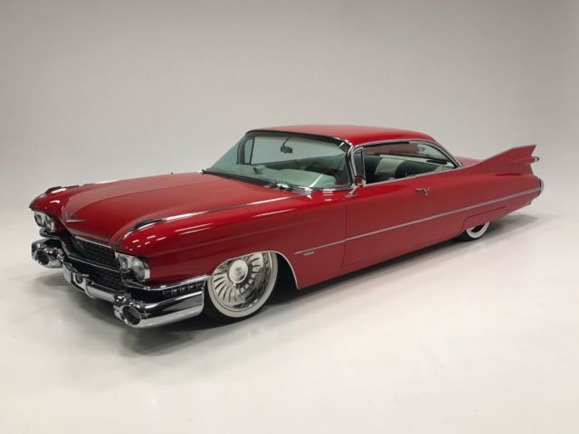 1959 Cadillac bagged LS swap, Vintage Air/Heat, 20" billet wheels, restomod 1959 Cadillac DeVille Series 62