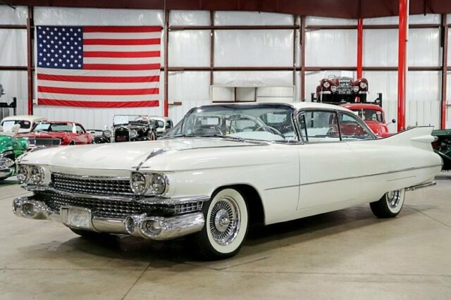 1959 Cadillac Coupe DeVille 42908 Miles Pearlescent White Coupe 390ci V8 Automa 1959 Cadillac DeVille --