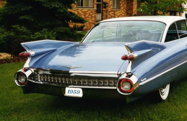 1959 Cadillac Coupe DeVille Base Hardtop 2-Door 6.4L 1959 Cadillac DeVille Base Hardtop 2-Door