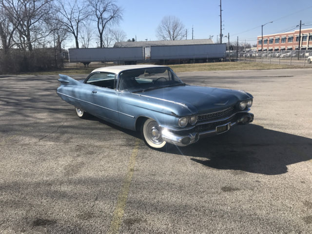 1959 CADILLAC COUPE RUNNING & DRIVING RESTORATION OR PROJECT 1959 Cadillac Other 62 SERIES