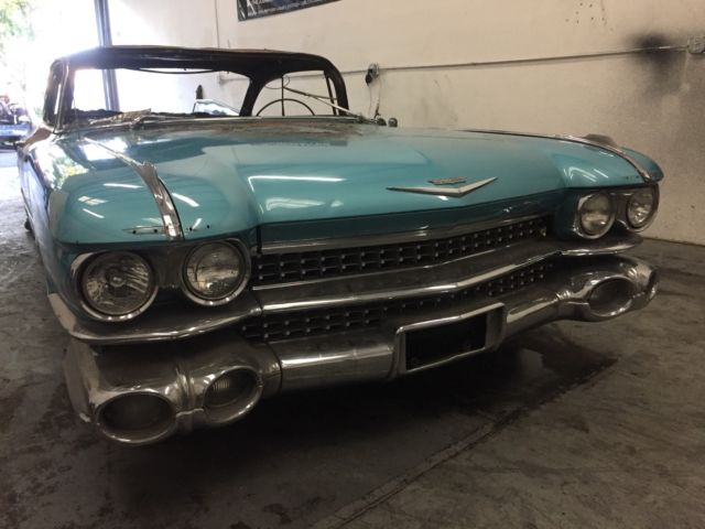 1959 Cadillac Cupe Deville Fire Damage Recovery PROJECT Hot Rad Rod Lowrider run 1959 Cadillac DeVille
