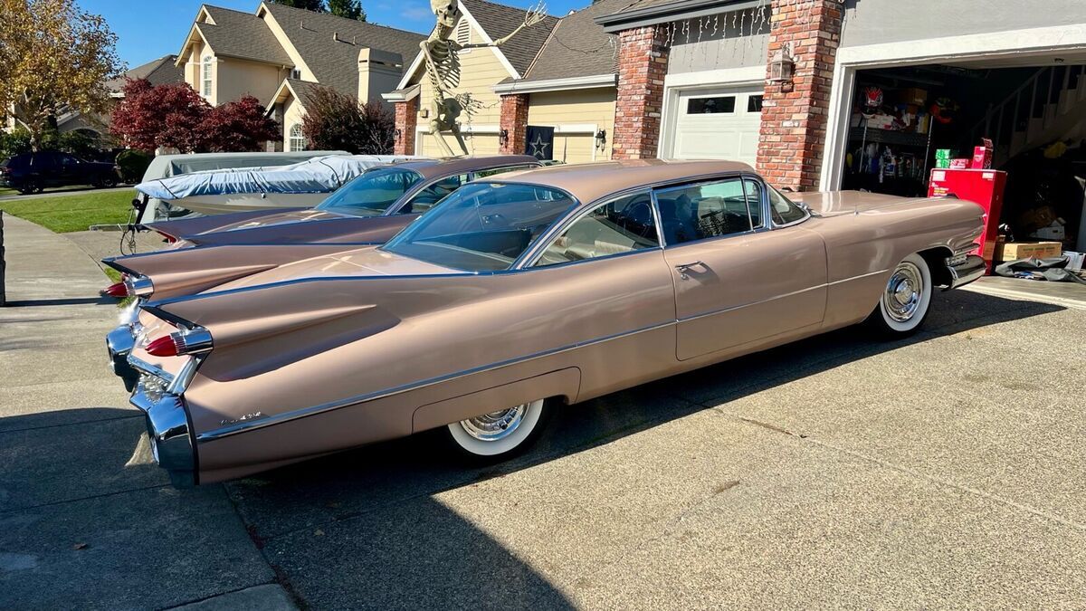 1959 Cadillac De Ville Wood Rose Metallic Coupe De Ville - photo 2