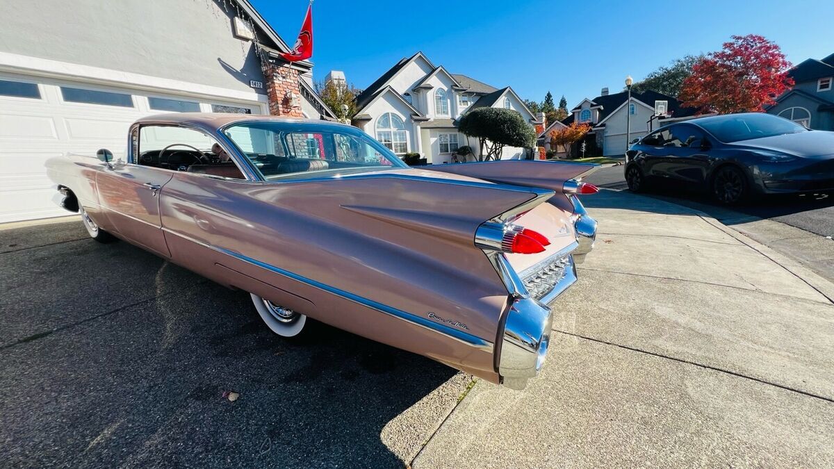 1959 Cadillac De Ville Wood Rose Metallic Coupe De Ville - photo 6