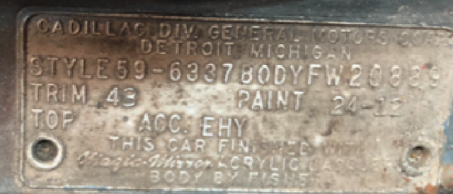 1959 Cadillac DeVille Coupe DeVille Power steering, brakes, windows,seat - photo 11