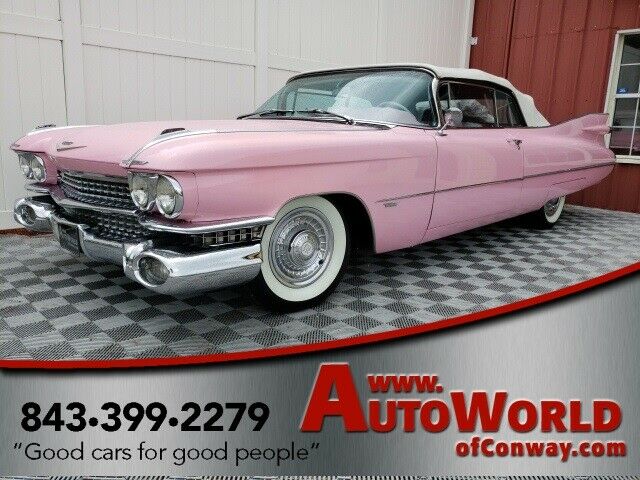 1959 Cadillac Eldorado convertible Pink ELVIS 59 we finance we ship global 1959 Cadillac Eldorado