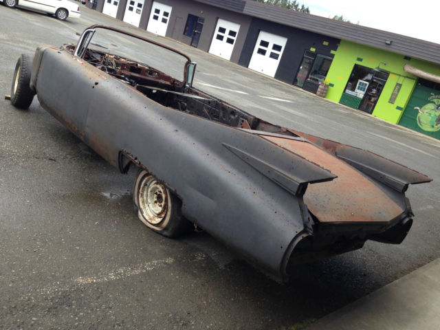 1959 Cadillac Eldorado Seville cut into a Biarritz. 1959 Cadillac Eldorado