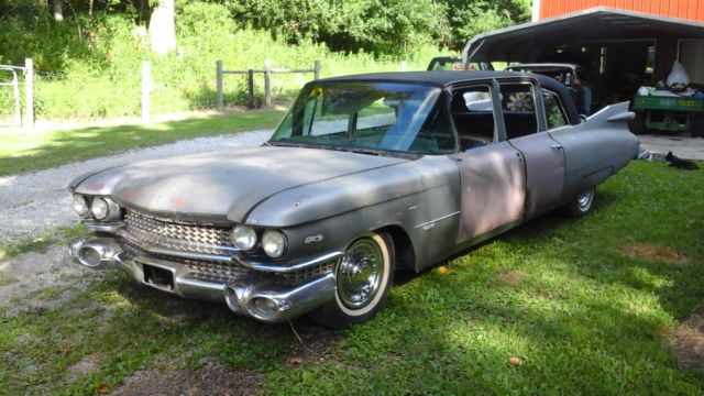 1959 Cadillac Fleetwood 75 Limozine No Reserve, Bid To Buy 1959 Cadillac Fleetwood
