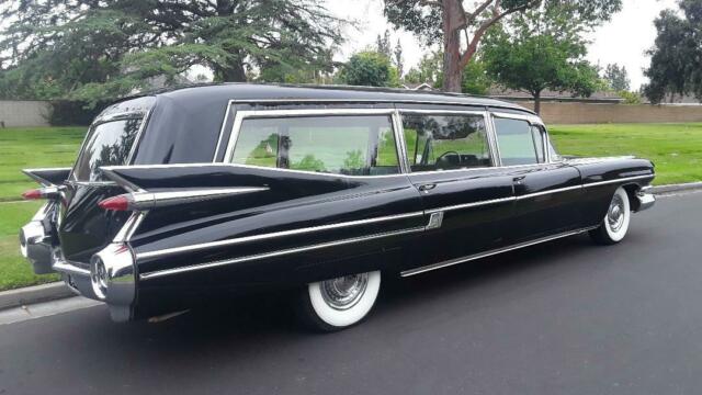 1959 Cadillac Commercial Chassis S&S Combination Limo Style Hearse Ambulance - photo 2