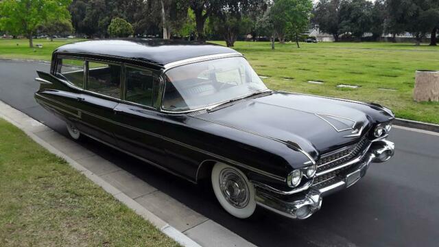 1959 Cadillac Commercial Chassis S&S Combination Limo Style Hearse Ambulance - photo 5