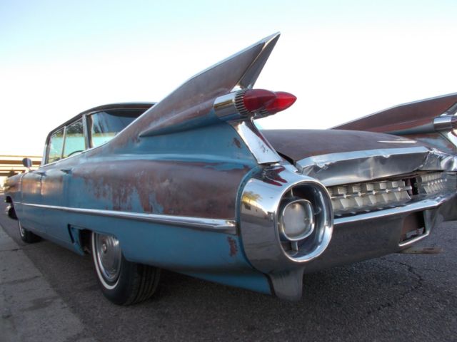 1959 CADILLAC SERIE 62 FLATTOP, DRY NEW MEXICO CAR, UNRESTORED, VERY LITTLE RUST 1959 Cadillac Series 62 Standard