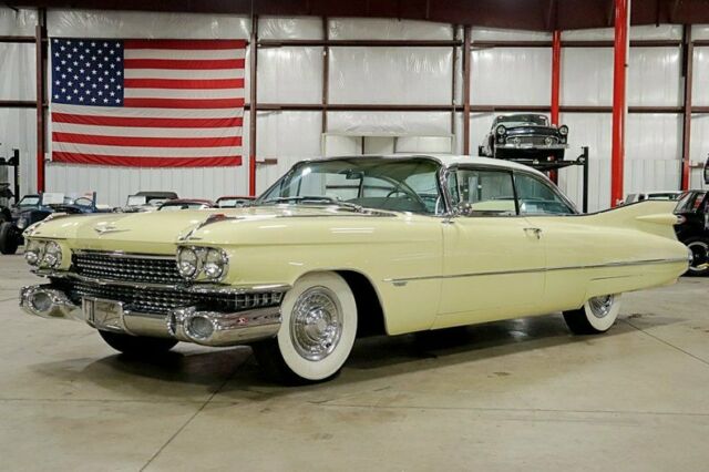 1959 Cadillac Series 62 25266 Miles Spectramaster Yellow Coupe 390ci V8 Automat 1959 Cadillac Other --