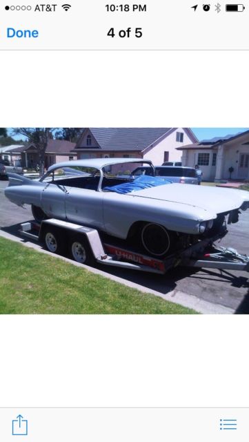 1959 Cadillac Series 62 Sedan DeVille 4 Door. Model 6329 1959 Cadillac DeVille