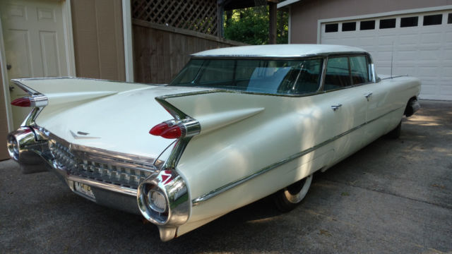 1959 Cadillac Series Sixty-Two Sedan 4 window, 4 Door Flat Top 6239 1959 Cadillac DeVille Sedan