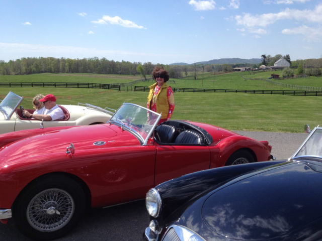 1959 Chariot Red Roadster with 15" wire wheels. Restoration completed in 2016 1959 MG MGA 1600 MK 1
