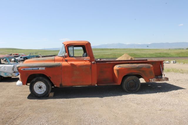 1959 Chevrole Apache 32.... NO RESERVE!!! Solid Wyoming Beauty! 1959 Chevrolet Other Pickups