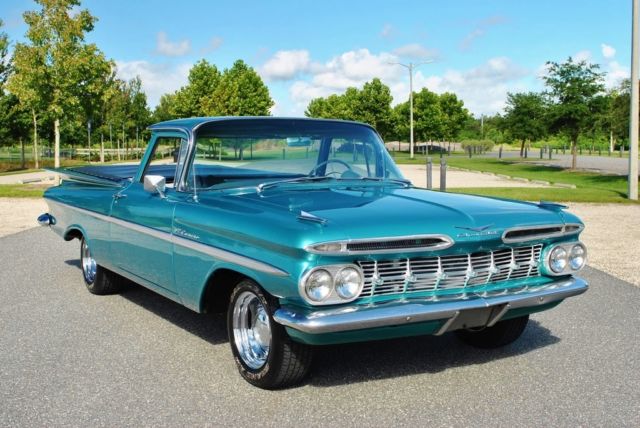 1959 Chevrole El Camino Simply Gorgeous! Factory Air Conditioning! spectacular 1959 Chevrolet El Camino Very Rare Original 283 V8 Factory Air Conditioning