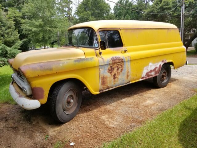 1959 Chevrolet 3800 Panel Truck - RUNS AND DRIVES - 1 ton VERY RARE * EXCELLENT 1959 Chevrolet 3800 DeLuxe