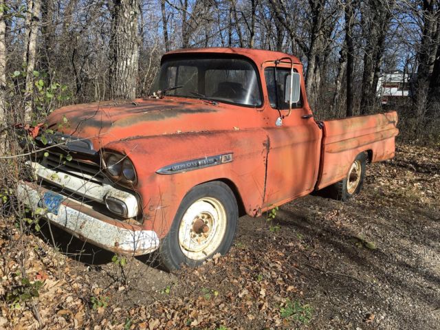 1959 Chevrolet Apache Fleetside "Big Window" Pick-up for sale 1959 Chevrolet Other Pickups Fleetside