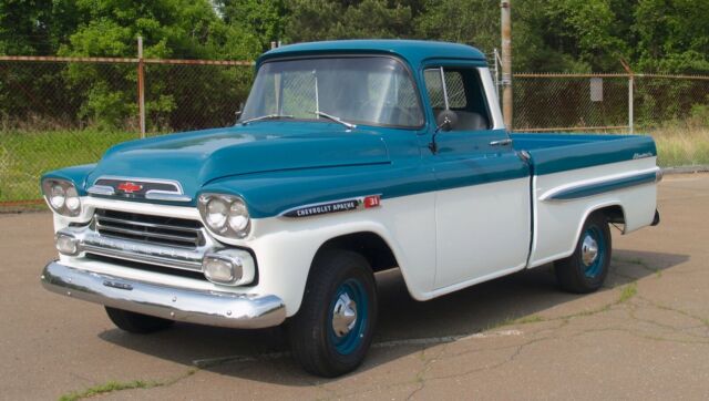 1959 Chevrolet Apache Fleetside 3100 Short Bed Pickup 1959 Chevrolet Other Pickups Fleetside