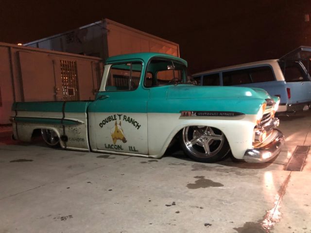1959 Chevrolet Apache Full ground up pro built LS AC Chassis Big back windpw 1959 Chevrolet Other Pickups