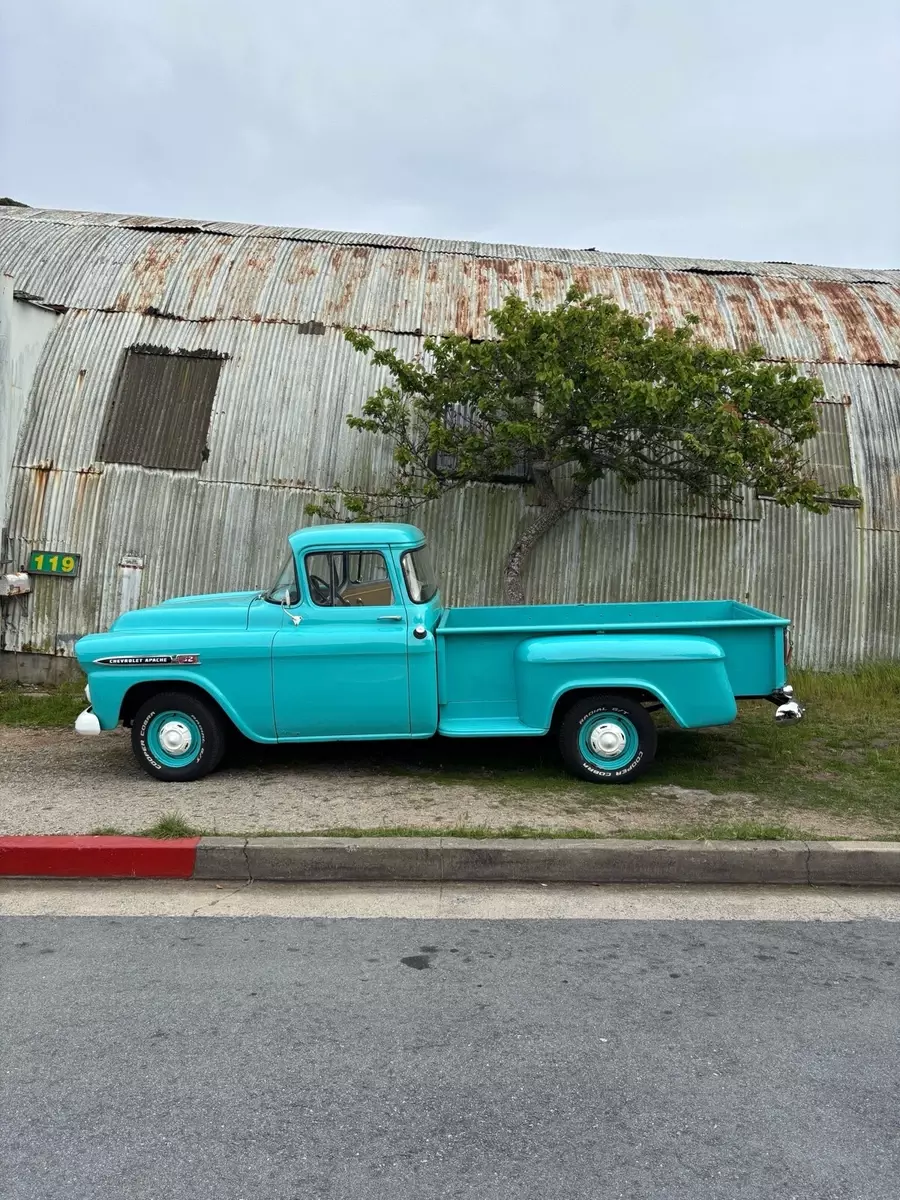 1959 Chevrolet Apache Green 1959 Chevrolet Apache