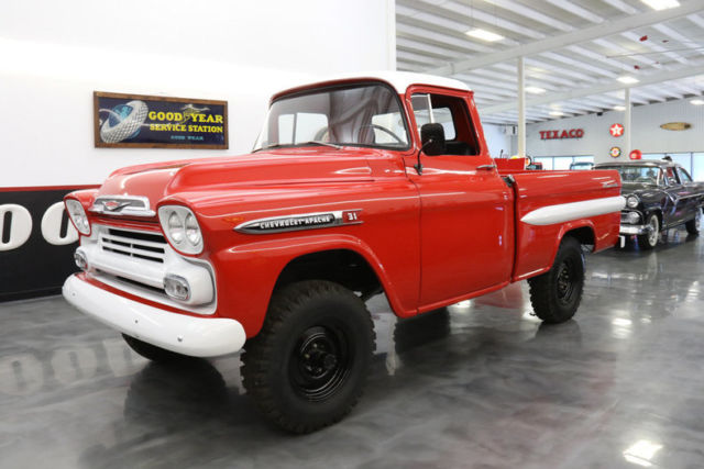 1959 Chevrolet Other Pickups NAPCO 4 X4 283 4 speed 4 year restoration swb flee - photo 2