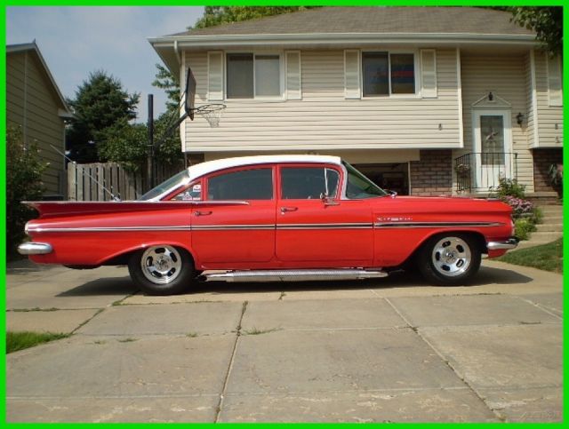 1959 Chevrolet Bel Air Used RWD Sedan Chevy, 348 Cid B/B 1959 Chevrolet Bel Air/150/210