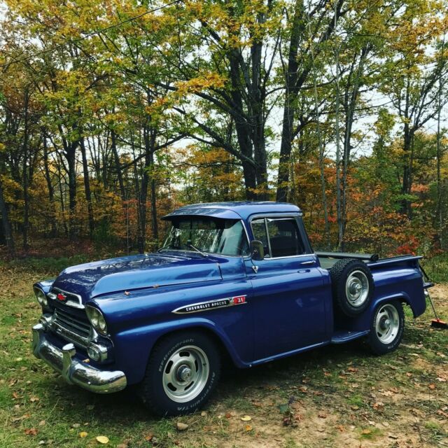 1959 Chevrolet Big Window Apache Stepside Pickup Restomod 1959 Chevrolet Other Pickups
