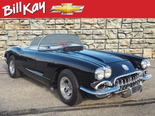 1959 Chevrolet Corvette 5716 Miles Black Coupe Automatic 1959 Chevrolet Corvette --