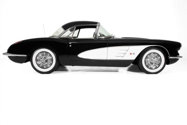 1959 Chevrolet Corvette Black 4-speed, 2 tops - photo 3