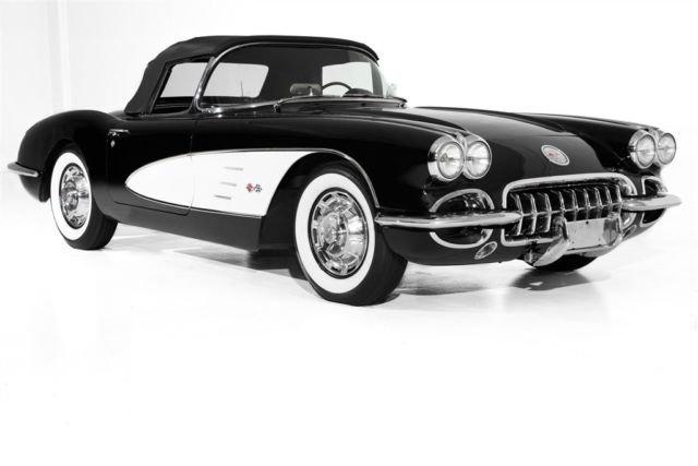 1959 Chevrolet Corvette Black 4-speed, 2 tops - photo 5
