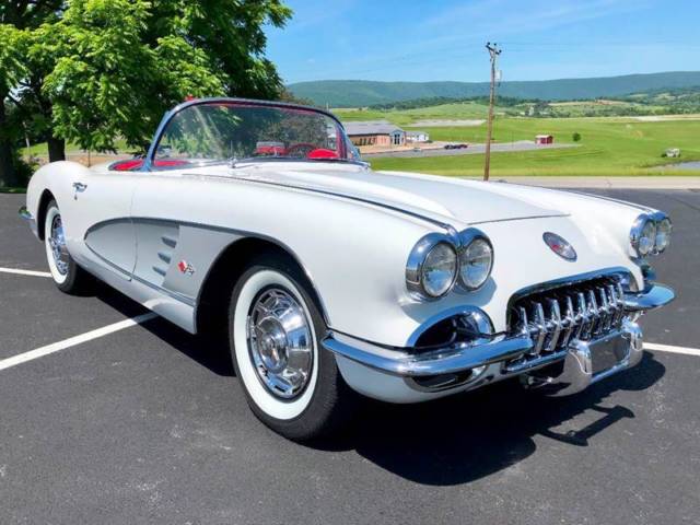 1959 Chevrolet Corvette Body Off Restored*White/Red*#Match283/230hp*4spd* - photo 5