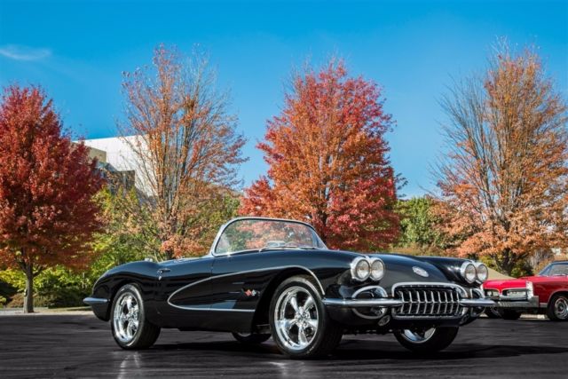 1959 Chevrolet Corvette Jet Black Roadster, 447hp - photo 2