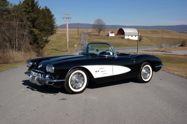 1959 Chevrolet Corvette Triple Black *Automatic*KillerCosmetics* Automatic RWD 1959 Chevrolet Corvette Triple Black *Automatic*KillerCosmetics*