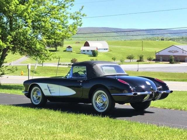 1959 Chevrolet Corvette TripleBlack*4spd*KillerCosmetics*L@@K* - photo 4