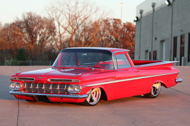 1959 Chevrolet El Camino Red/white - photo 3