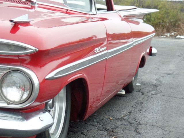 1959 Chevrolet El Camino SLAMMED-Supercharged Big block 454-AIR RIDE- SEE V - photo 11