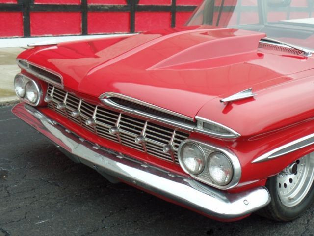 1959 Chevrolet El Camino SLAMMED-Supercharged Big block 454-AIR RIDE- SEE V - photo 12